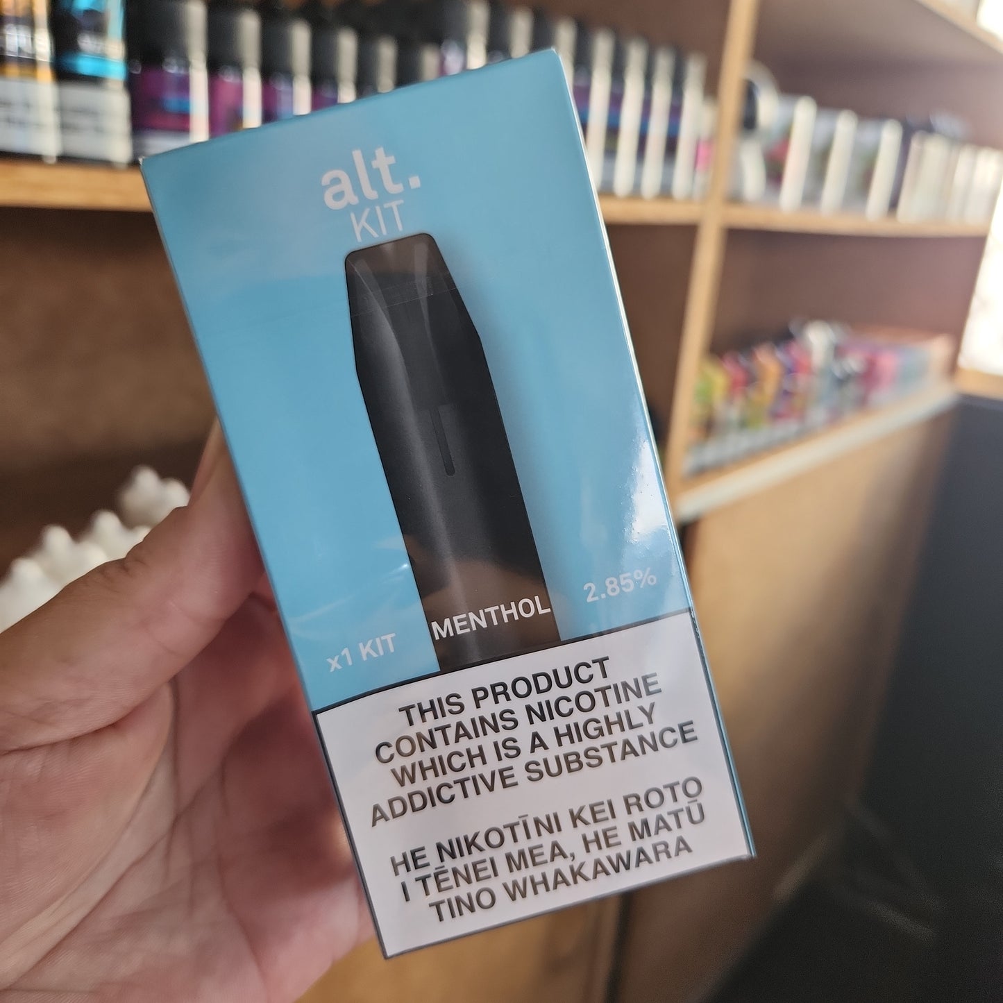 Alt. Starter Kit - Menthol 2.85%