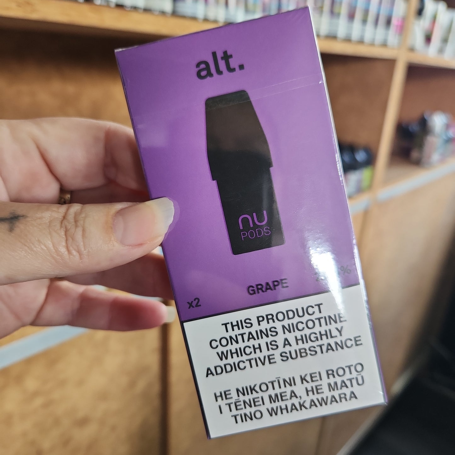 alt. NU Grape - 2x Pack