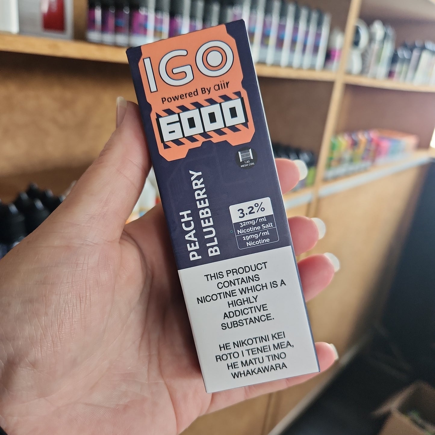 IGO 6000 puff 3.2% (32mg)