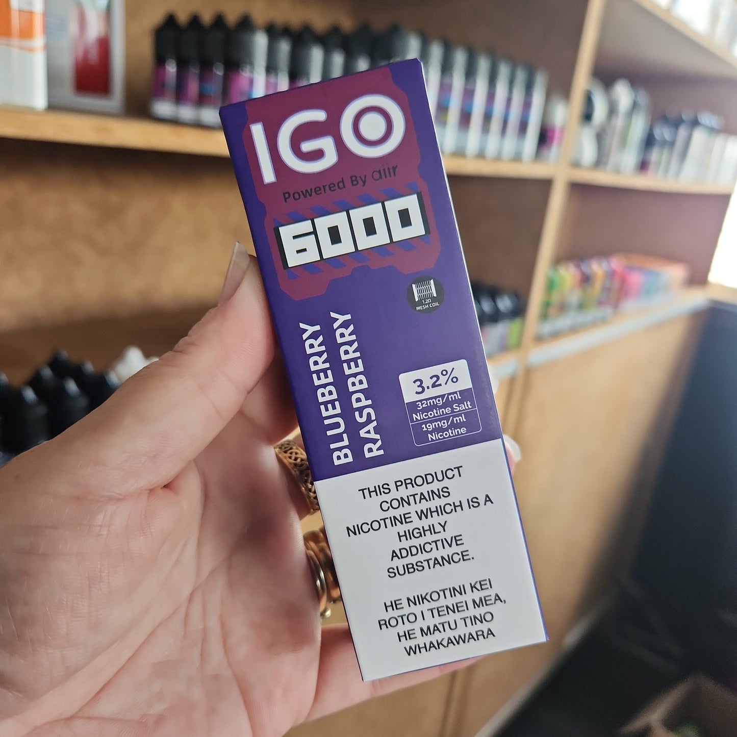 IGO 6000 puff 3.2% (32mg)