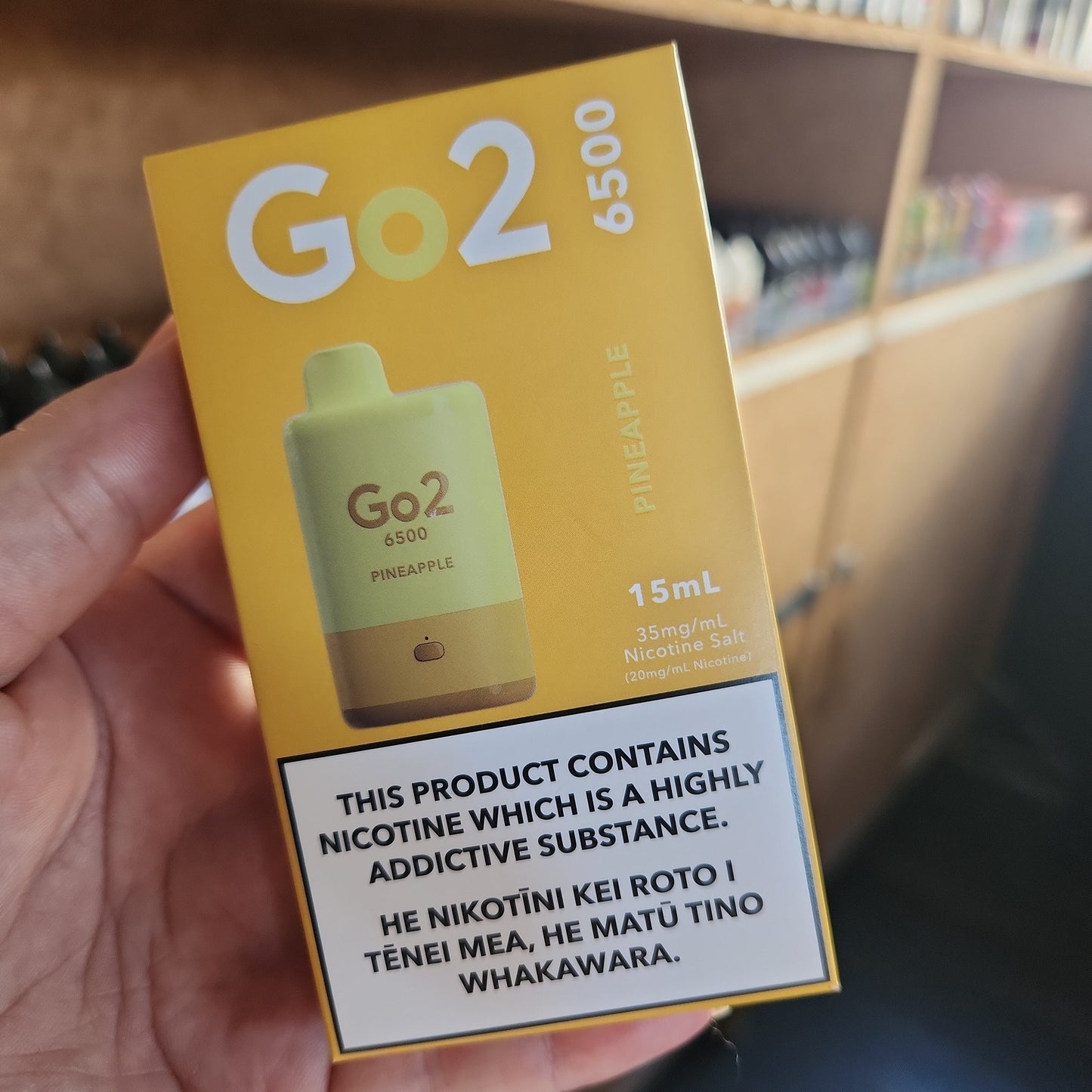 GO2 6500 puff disposable