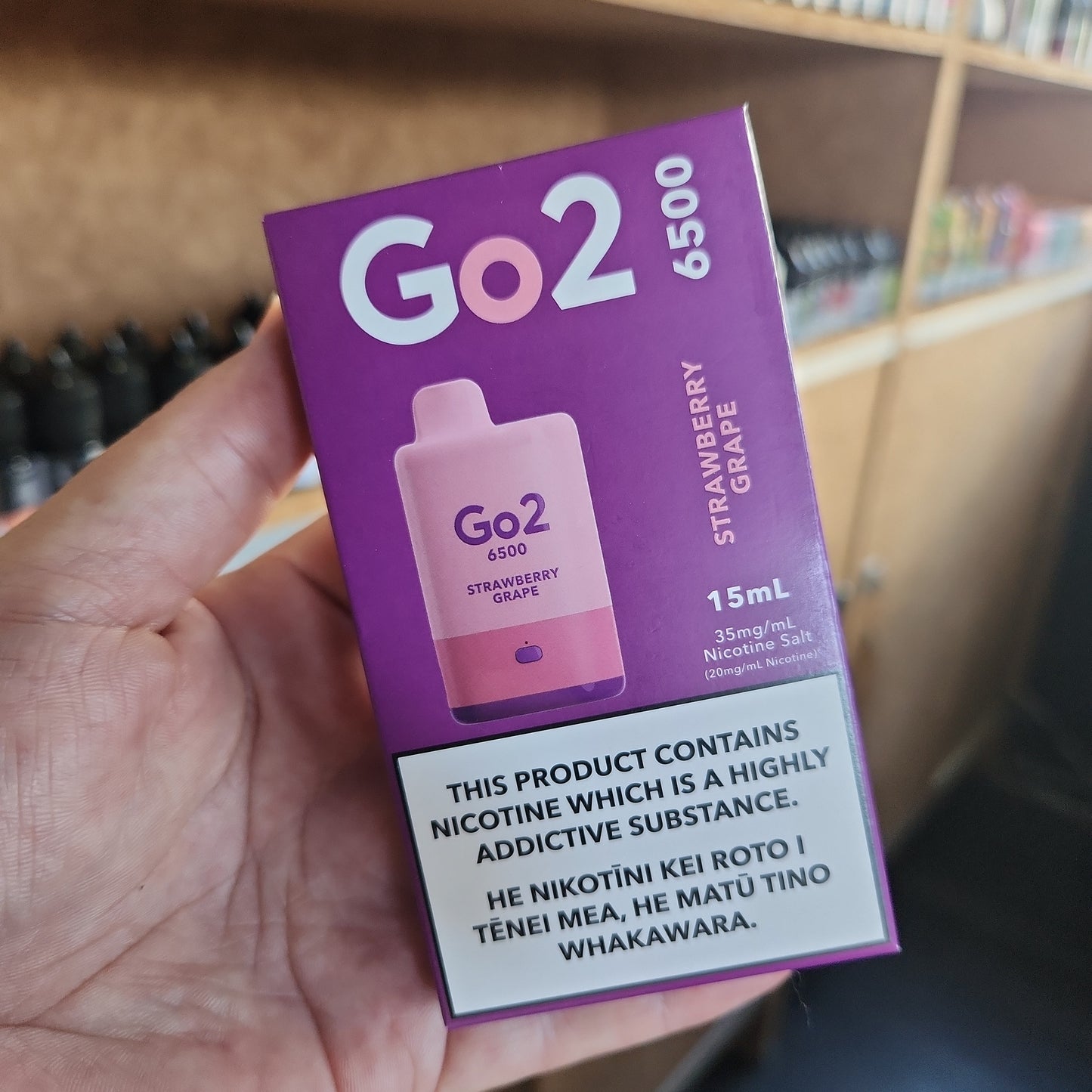 GO2 6500 puff disposable