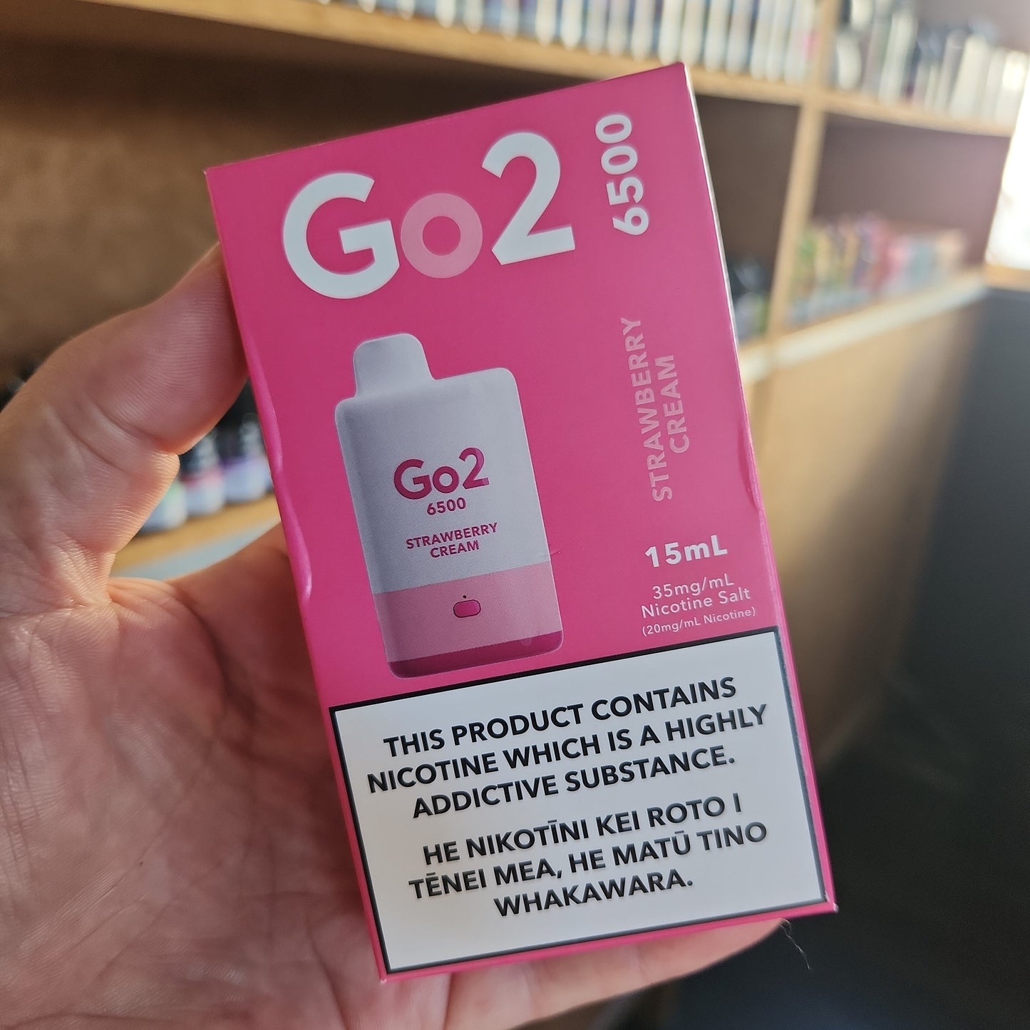 GO2 6500 puff disposable