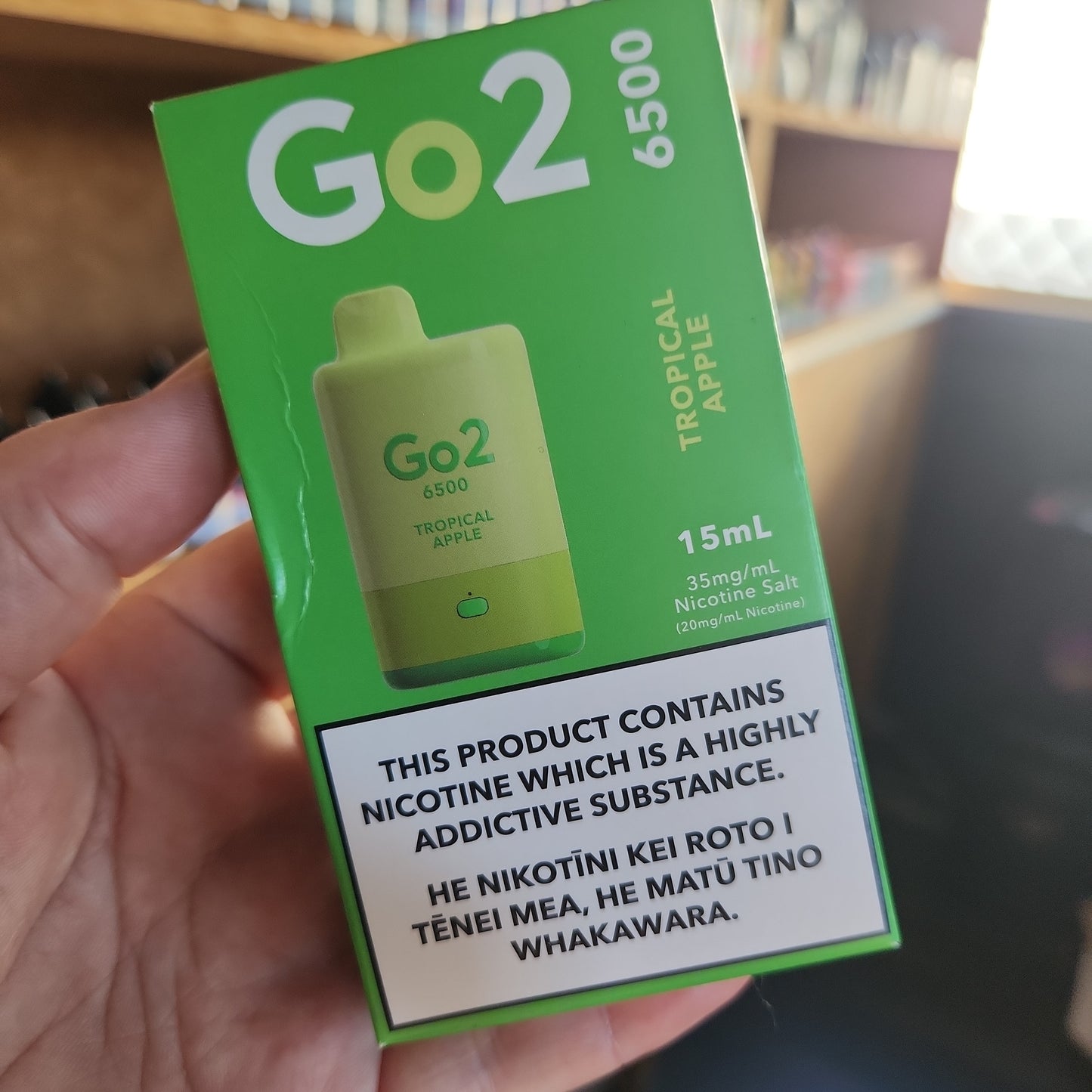 GO2 6500 puff disposable