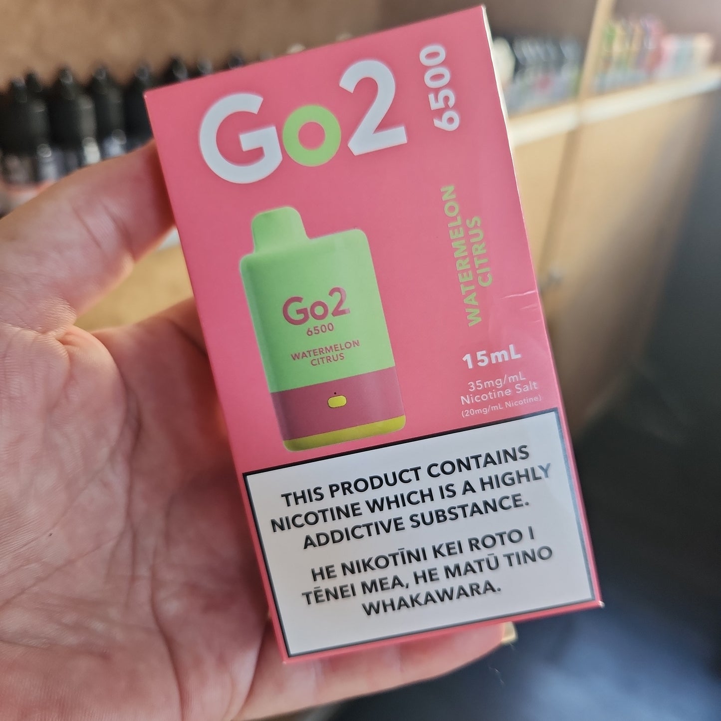 GO2 6500 puff disposable