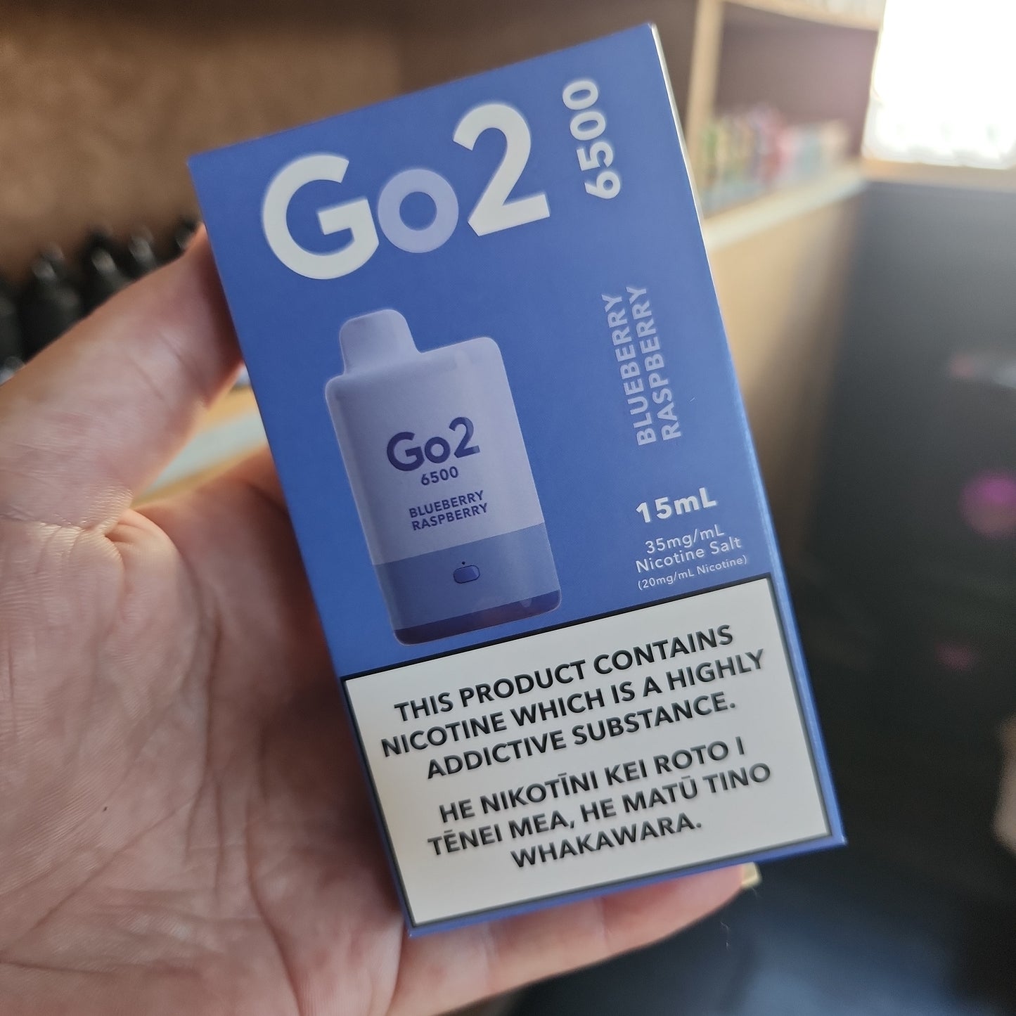 GO2 6500 puff disposable