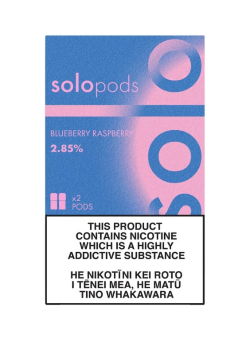 SOLO 2pk pods 2.85%