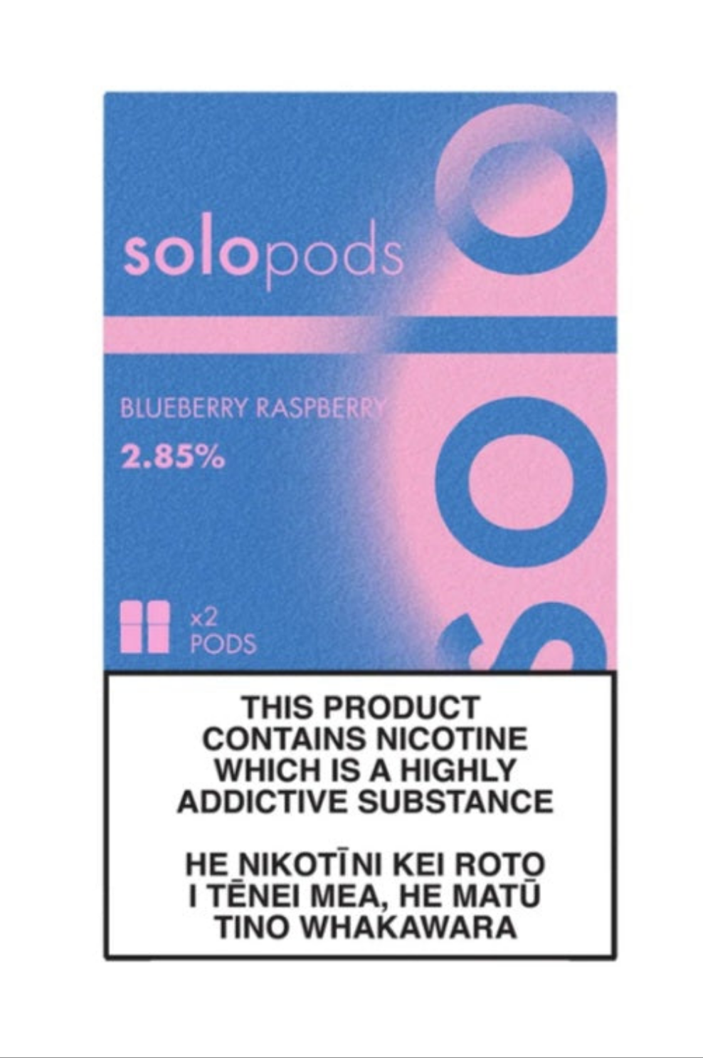 SOLO 2pk pods 2.85%